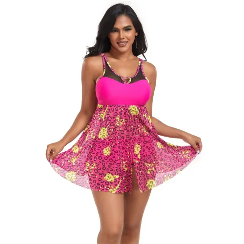 Plus Size Woman Beachwear Brazilian Swimming Dresses PQ-JND2411