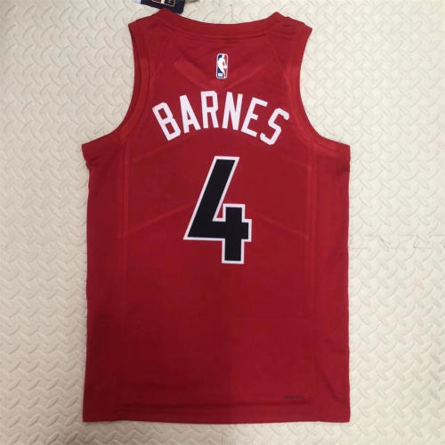 2023 Scottie Barnes Fan Apparel Kits Toronto Raptors Basketball Jersey PQ-TR002