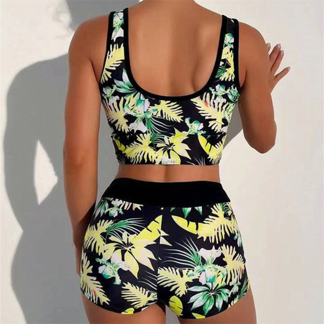 Wholesale Women Tank Tops Bikinis Sexy Beachwear Push Up Swimwear PQ2406