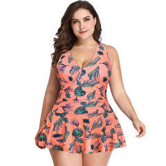 Woman Vintage Swimwear Wholesale Floral Swimming Dresses PQ-GM1915