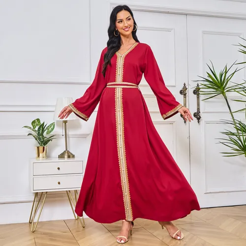 Muslim Robe Dubai Evening Dresses Cocktail Dress For Women PQ-MT089
