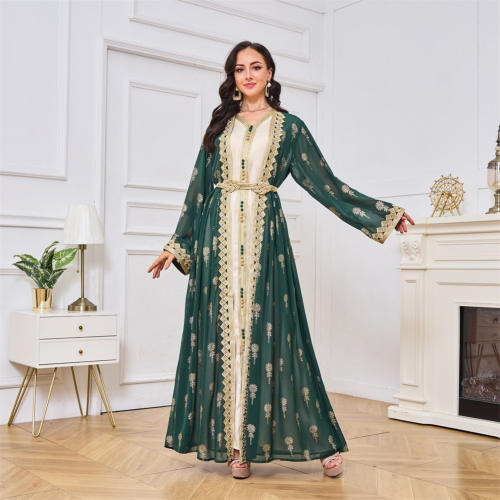 Muslim Evening Dresses Arabs Robe For Women Cocktail Dress PQ-MT029