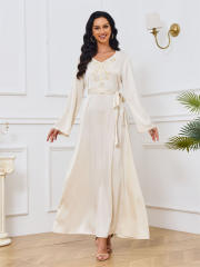 Muslim Day Dress For Women Dubai Simple Evening Dresses PQ-MT033