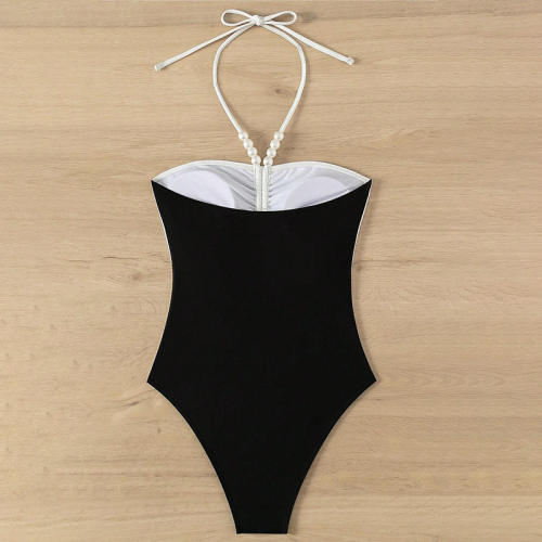 Wholesale One Piece Swimsuit Woman Monokini Vintage Beachwear PQ3280