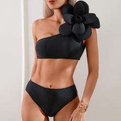 Three-dimensional Thickened Flowers Bikinis Women Wholesale Swimwear PQ2408