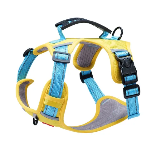 Small-Sized Adjustable Harnesses Vest Dog Leash Dog Walking Leashes PQ524