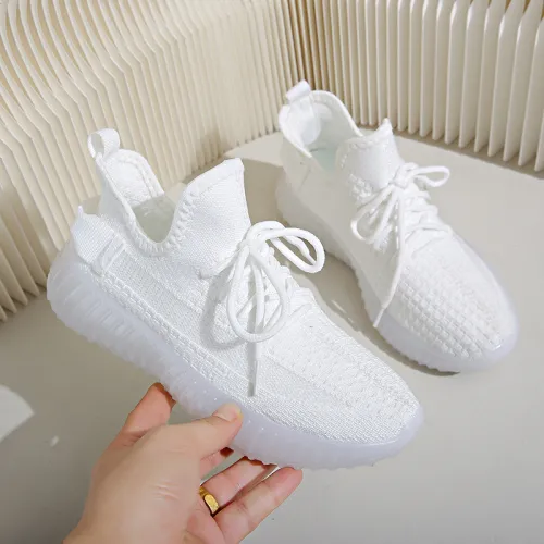 Fly Knitted Shoes Casual Yeezy Shoes Sport Coconut Shoes PQ3500