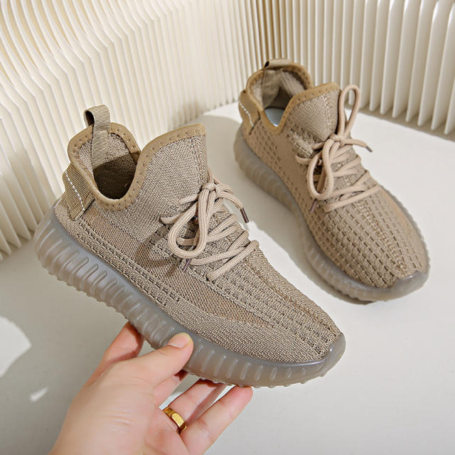 Fly Knitted Shoes Casual Yeezy Shoes Sport Coconut Shoes PQ3500