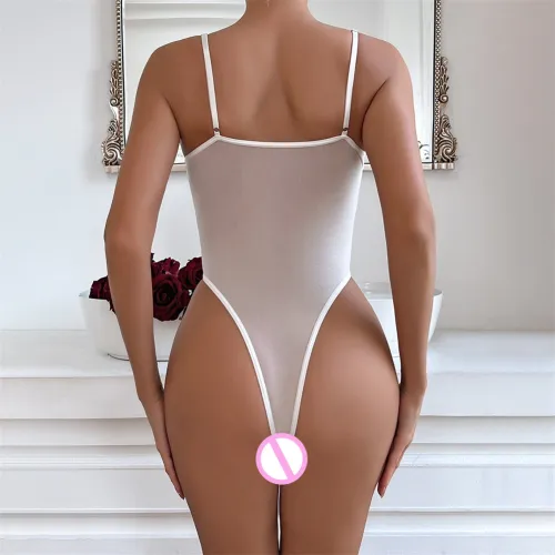 Sexy Embroidery Teddy Lingerie Wholesale Mesh Bodysuit For Women PQ3558