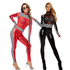 Carnival Motorcycle Suit Cosplay Overalls Game Racing Uniform PQ-N185