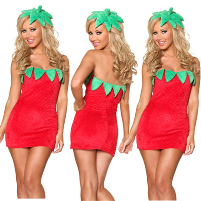Carnival Fruit Costume Women Cosplay Fancy Dress COS Uniform PQ888558