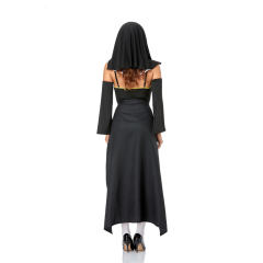 Sexy Nun Costume Halloween Mary Outfit Cosplay Party Uniform PQ3116