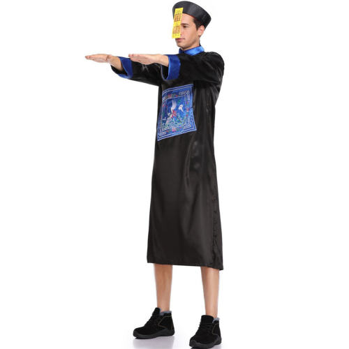 Qing Dynasty Ancient Costumes Ghost Zombie Outfit Halloween Fancy Dress PQ-63