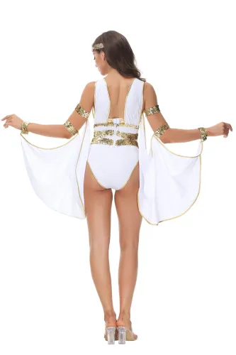 Greek Goddess Athena Uniform Halloween Costume For Woman PQ-N5015