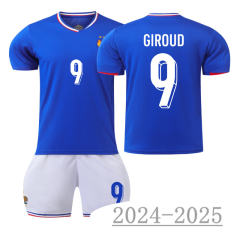 2024 UEFA France National Football Jersey Mbappe Home Soccer Fan Apparel PQ-FR555