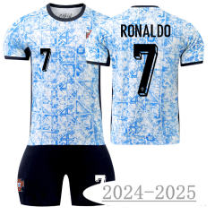 2024 UEFA Portugal National Soccer Jersey Ronaldo Away Football Fan Apparel PQ-PT555