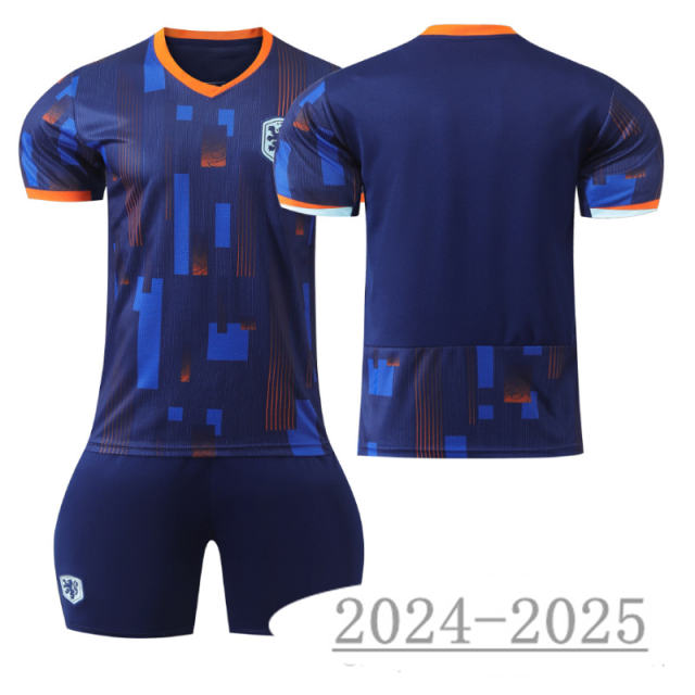 2024 UEFA Netherlands National Soccer Jersey Memphis Away Football Fan Apparel PQ-NE555