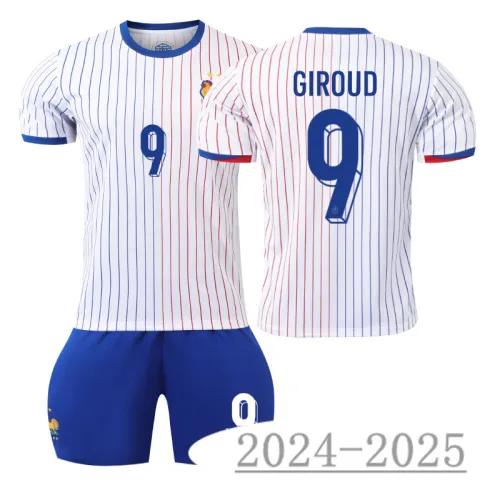 2024 UEFA France National Soccer Jersey Giroud Away Football Fan Apparel PQ-FR555B