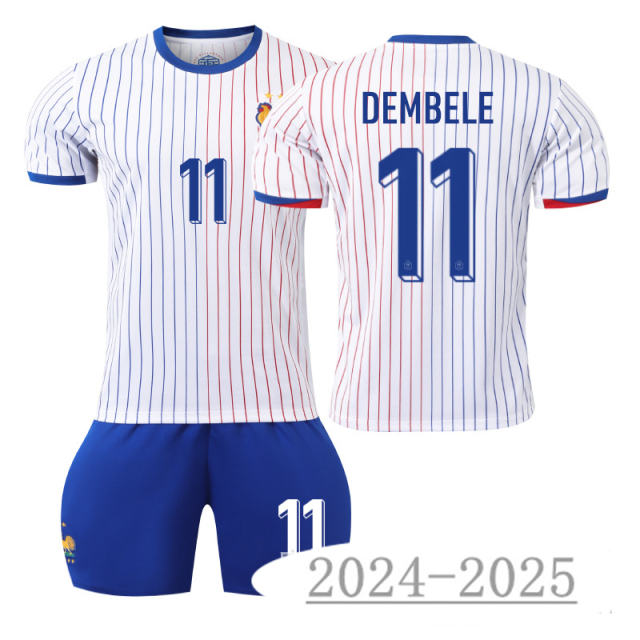2024 UEFA France National Soccer Jersey Giroud Away Football Fan Apparel PQ-FR555B