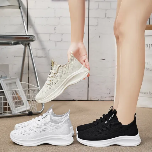 Women Mesh Sport Shoes Wholesale Sneakers Casul Shoes PQ-G-YS80