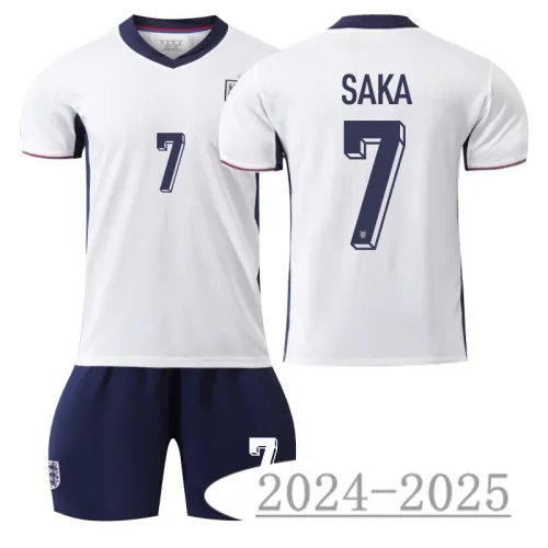 2024 England National Football Fan Apparel UEFA Saka Soccer Jersey PQ-EN555B