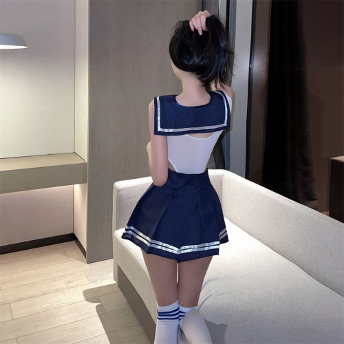 Carnival School Girl Dress Schoolgirl Cosplay Uniform Sexy Sailor Costume PQ-A340