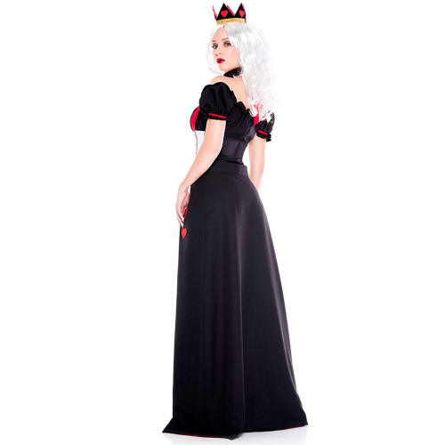 Alice in Wonderland Fancy Dress Red Heart Queen Costumes Halloween PQ19365