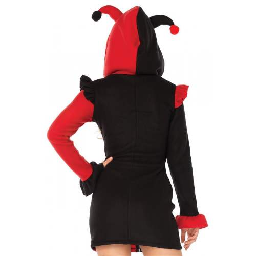 Anime Harley Quinn Stage Costume Circus Funny Clown Fancy Dress PQ19329
