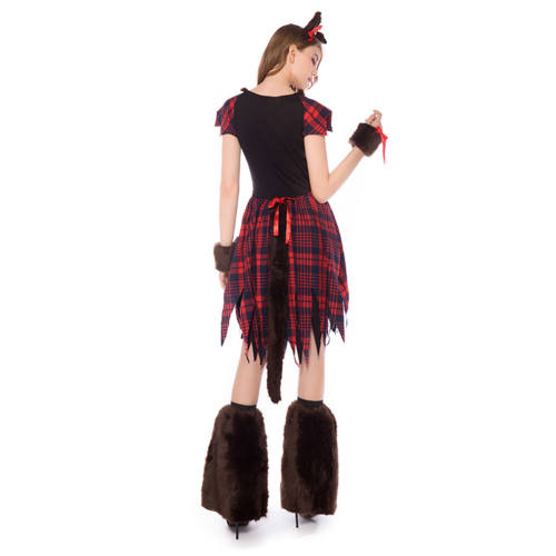Halloween Beergirl Uniform Animal Dress Bar DS Cat Girl Cosplay Costume PQ19359