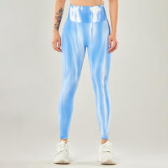Women Seamless Bubble Butt Yoga Pants High Waist Aurora Sport Leggings PQ6205