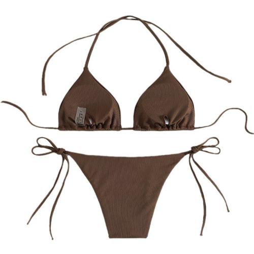 Triangle Bikini Bra For Women Sexy Solid Color Beach Wear PQ0231