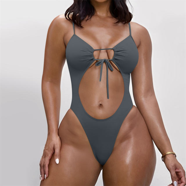 Women's  Cutout Monokini Swimsuit One Piece Swimwear For Female PQ4085