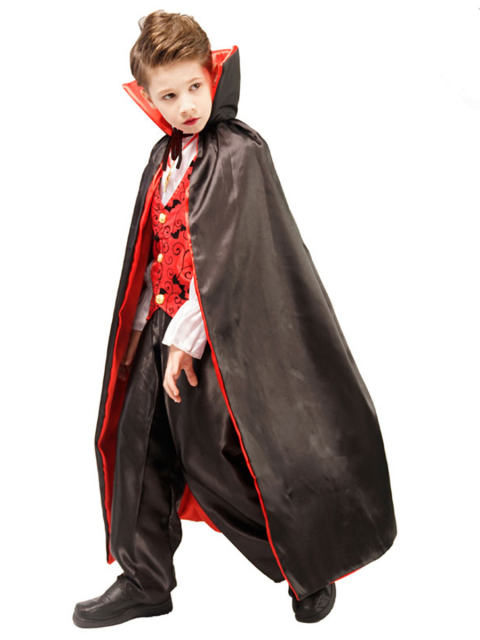Halloween Horror Children's Vampire Costume Masquerade Cosplay Uniform PQ149