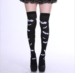 Women Halloween Steampunk Stockings Cosplay Night Club Wear PQ8999