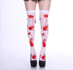 Women Halloween Steampunk Stockings Cosplay Night Club Wear PQ8999