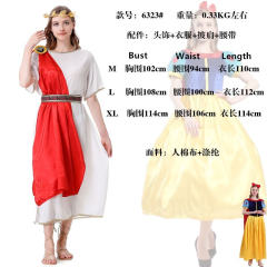 Medieval Cosplay Costumes for Greek kings Halloween role-playing Uniform PQ6321