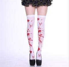 Women Halloween Steampunk Stockings Cosplay Night Club Wear PQ8999