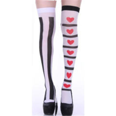 Women Halloween Steampunk Stockings Cosplay Night Club Wear PQ8999