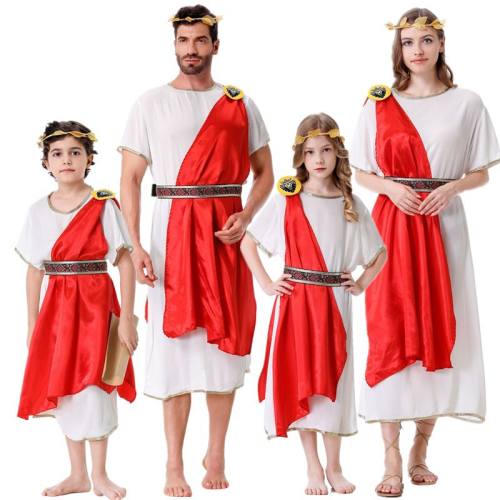 Medieval Cosplay Costumes for Greek kings Halloween role-playing Uniform PQ6321