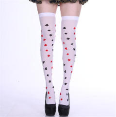 Women Halloween Steampunk Stockings Cosplay Night Club Wear PQ8999