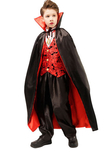 Halloween Horror Children's Vampire Costume Masquerade Cosplay Uniform PQ149