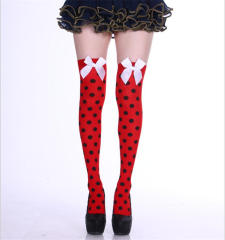 Women Halloween Steampunk Stockings Cosplay Night Club Wear PQ8999