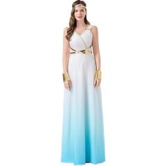 Cosplay Cleopatra Ancient Greek Athena Stage Fancy Dress Halloween Costume PQ8762