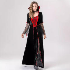 Halloween Costume Palace Dress Princess Cosplay Vampire Witch Uniform PQ8765