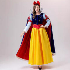 Snow White Costume Art Performance Uniform Amusement Park Fancy Dress PQ8759