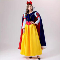 Snow White Costume Art Performance Uniform Amusement Park Fancy Dress PQ8759
