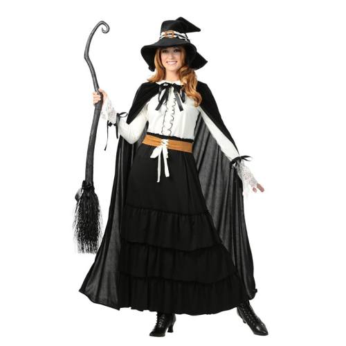 Halloween Witch Outfit Fancy Dress Cosplay uniform COS Stage Costume PQ99071