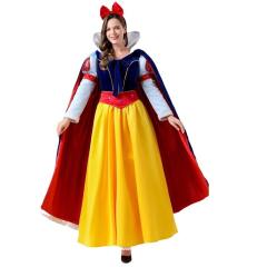 Snow White Costume Art Performance Uniform Amusement Park Fancy Dress PQ8759