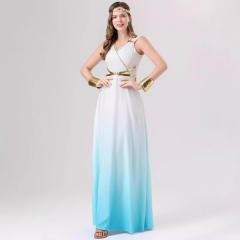 Cosplay Cleopatra Ancient Greek Athena Stage Fancy Dress Halloween Costume PQ8762