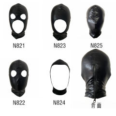 Halloween Night Club PVC Head Wear Fetish Steampunk Mask PQLKN821
